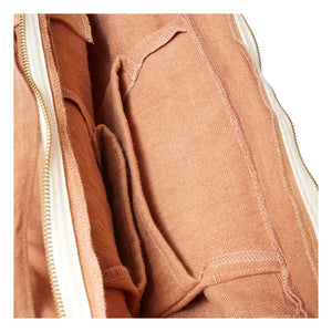 Adorna - Linen Night Bag | Terracotta