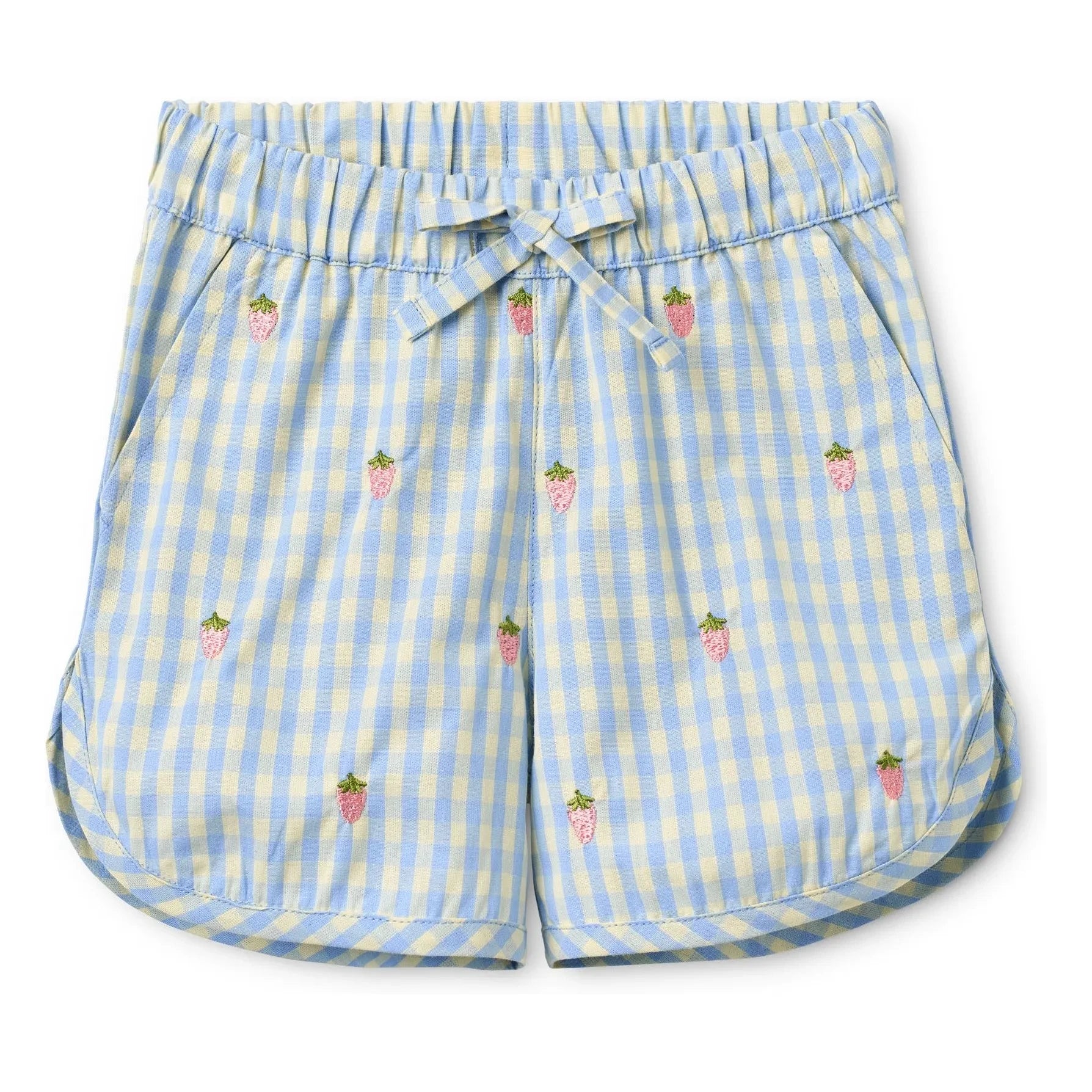 Flöss - Millie Vichy Shorts | Light Blue