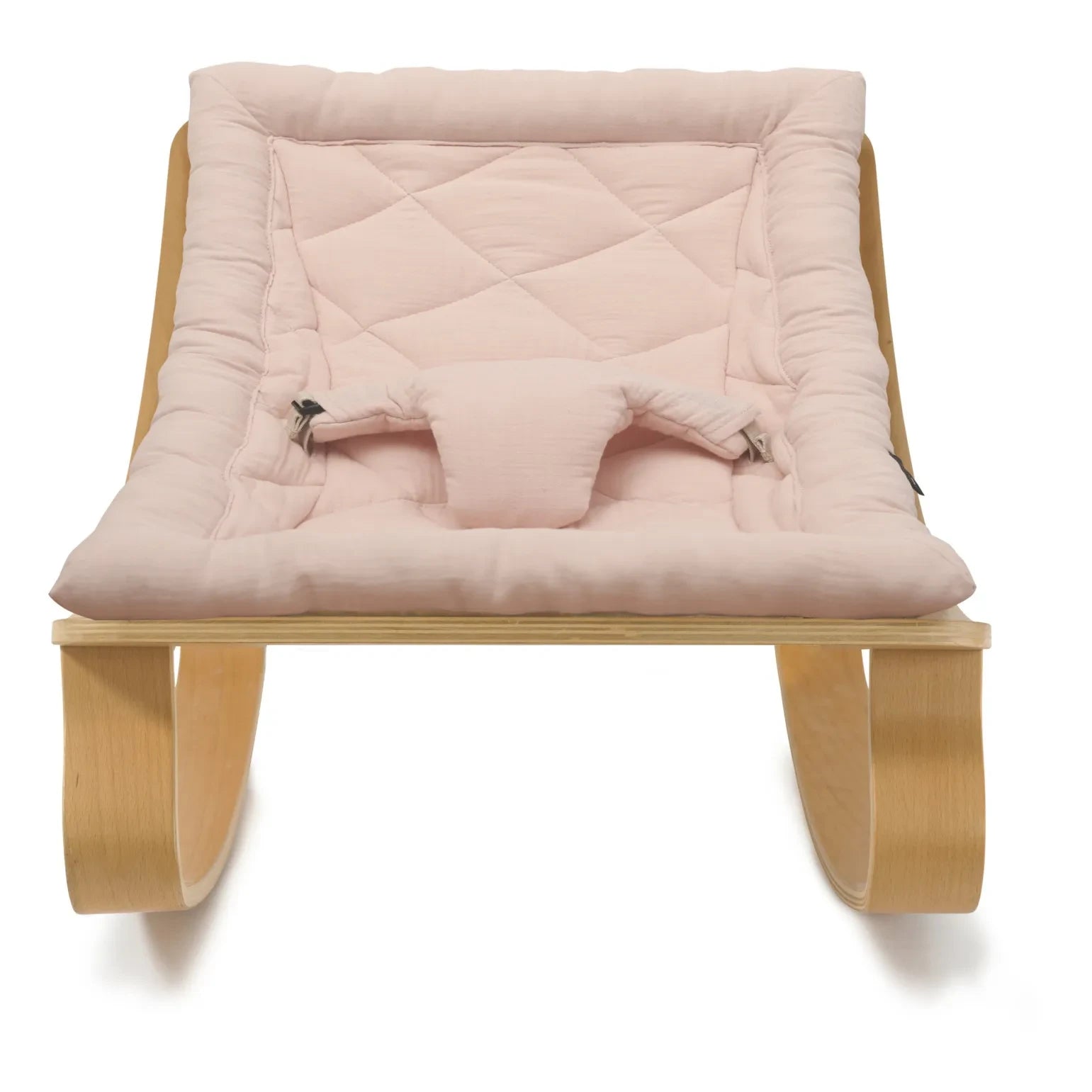 Charlie Crane - Levo Beech Baby Rocker | Nude