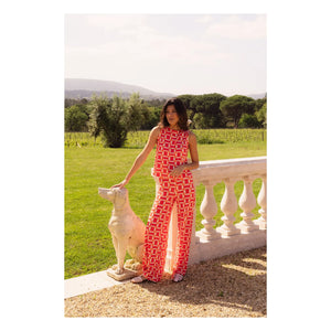 Paloma Collection - Andrea Pink Mom Pants - Women's Clothing | Pink