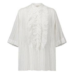 Laurence Bras - Blouse Magrita Short Cotton | White