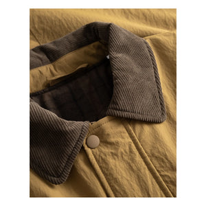 Les Deux - Nero Tech Contrast Collar Jacket | Camel