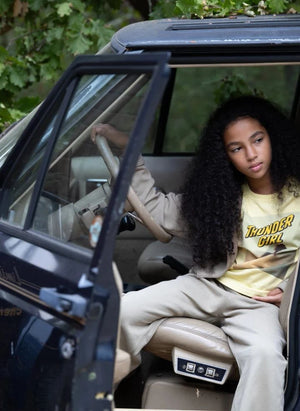 Hundred Pieces - Luna Horses T-Shirt | Light Yellow