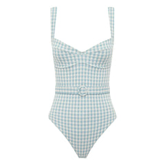 Peony - Vichy Forever One Piece Swimsuit | Blue