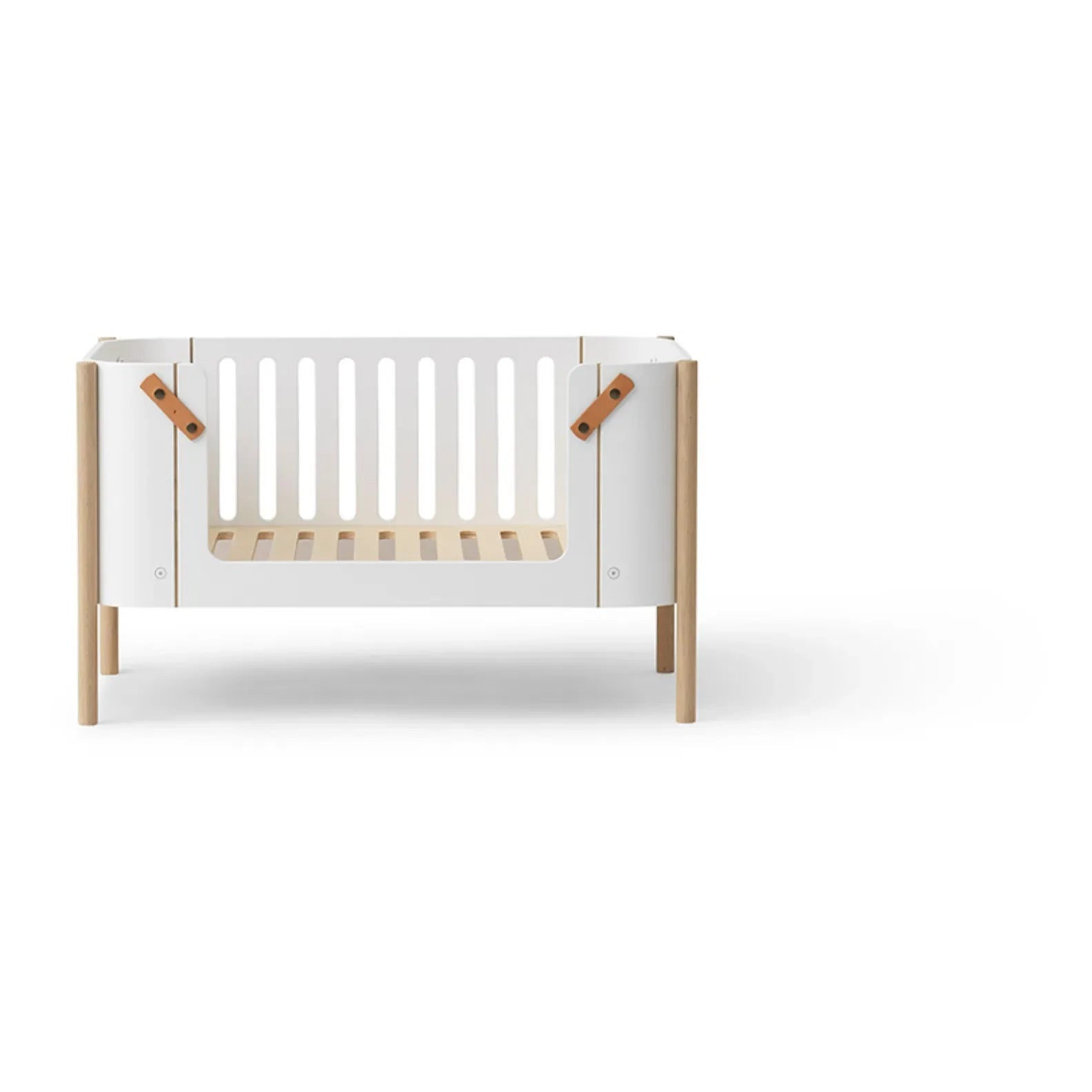 Oliver Furniture - Ahşap Meşe Bank | Beyaz