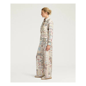 Momoni - Ortiz İpek Pantolon | Krem