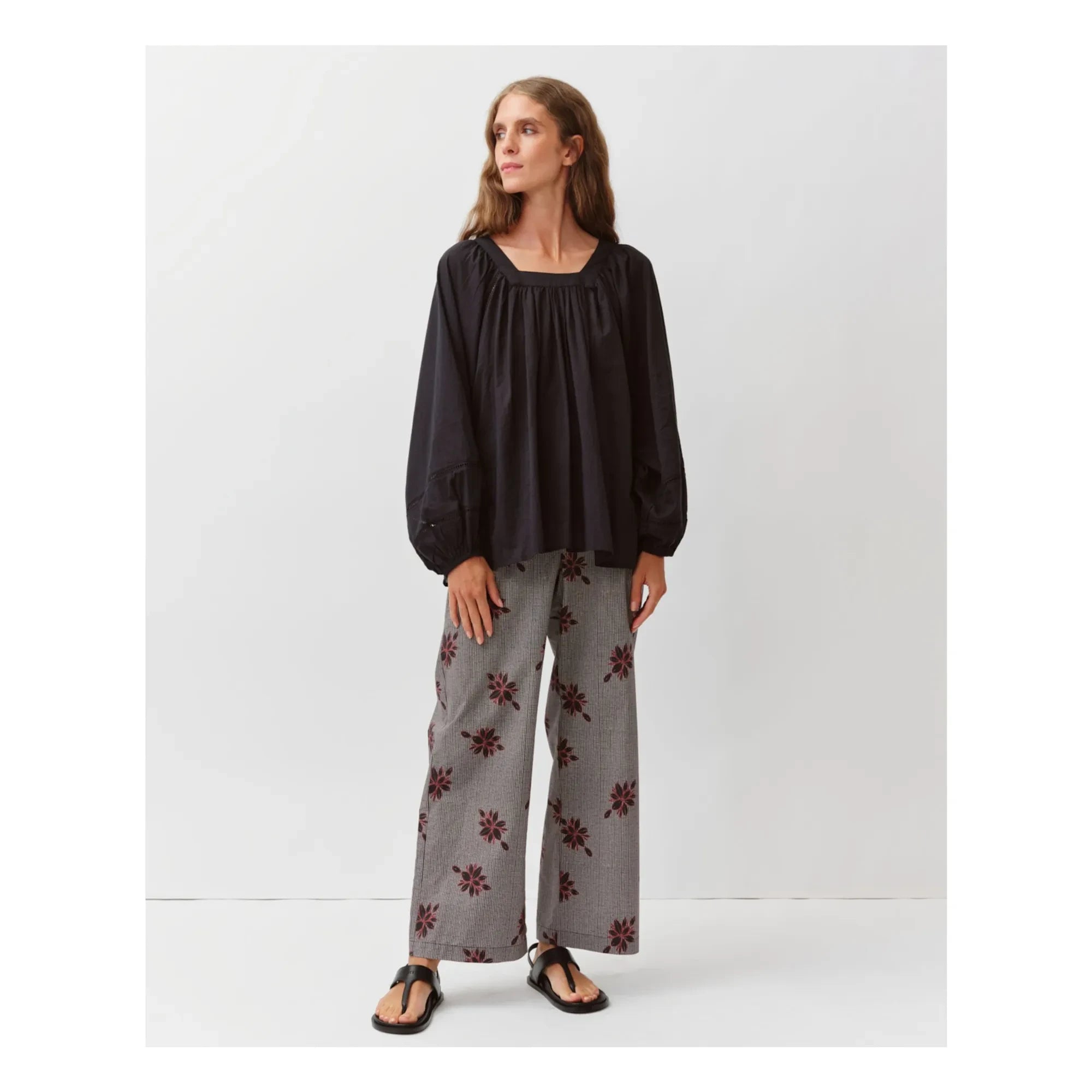 Diega - Tazao Blouse | Black