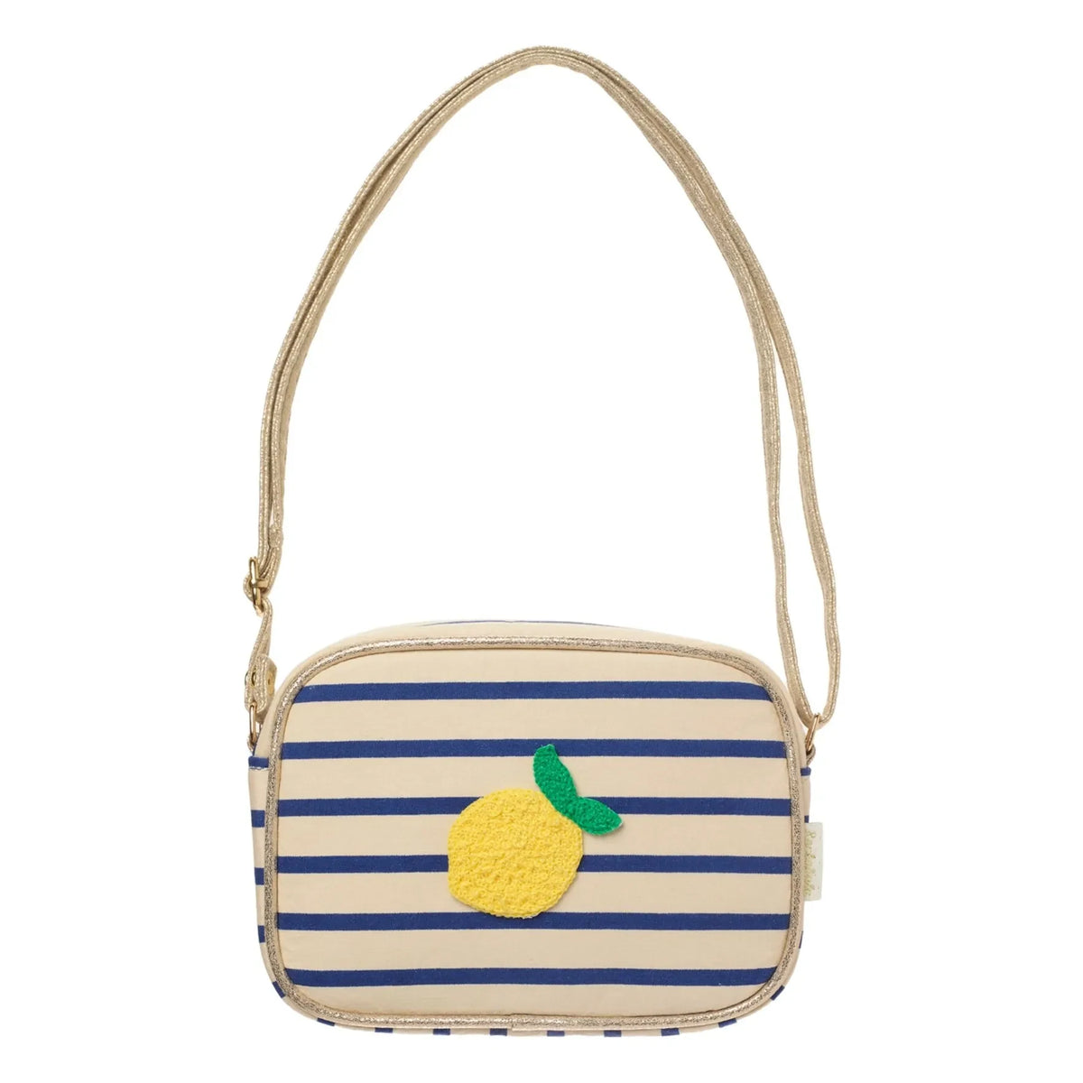 Rockahula Kids - Striped Lemon Bag | Navy Blue