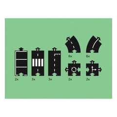 Waytoplay - Circuit Highway - 24 Pieces