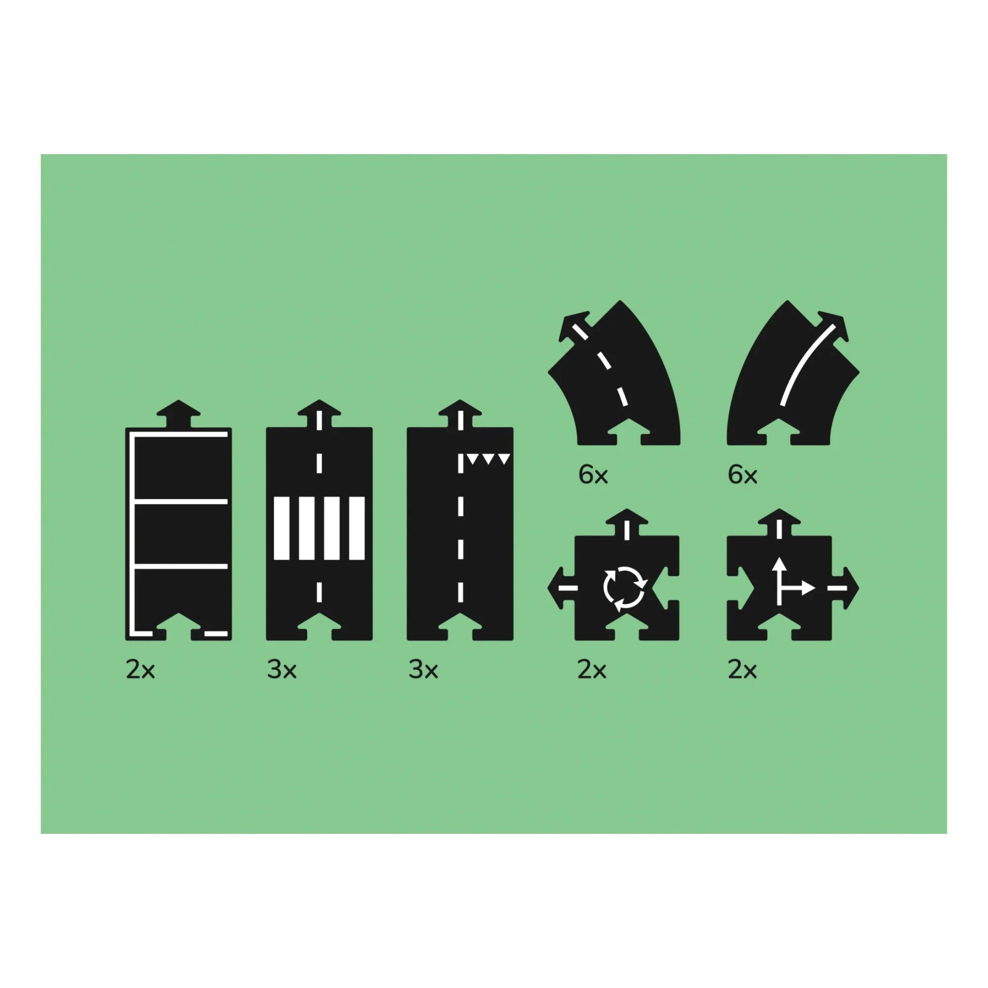 Waytoplay - Circuit Highway - 24 Pieces