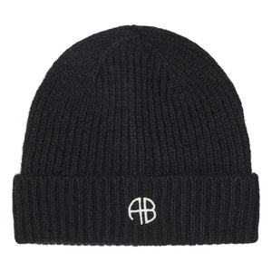 Anine Bing - Elia Wool and Alpaca Beanie | Black