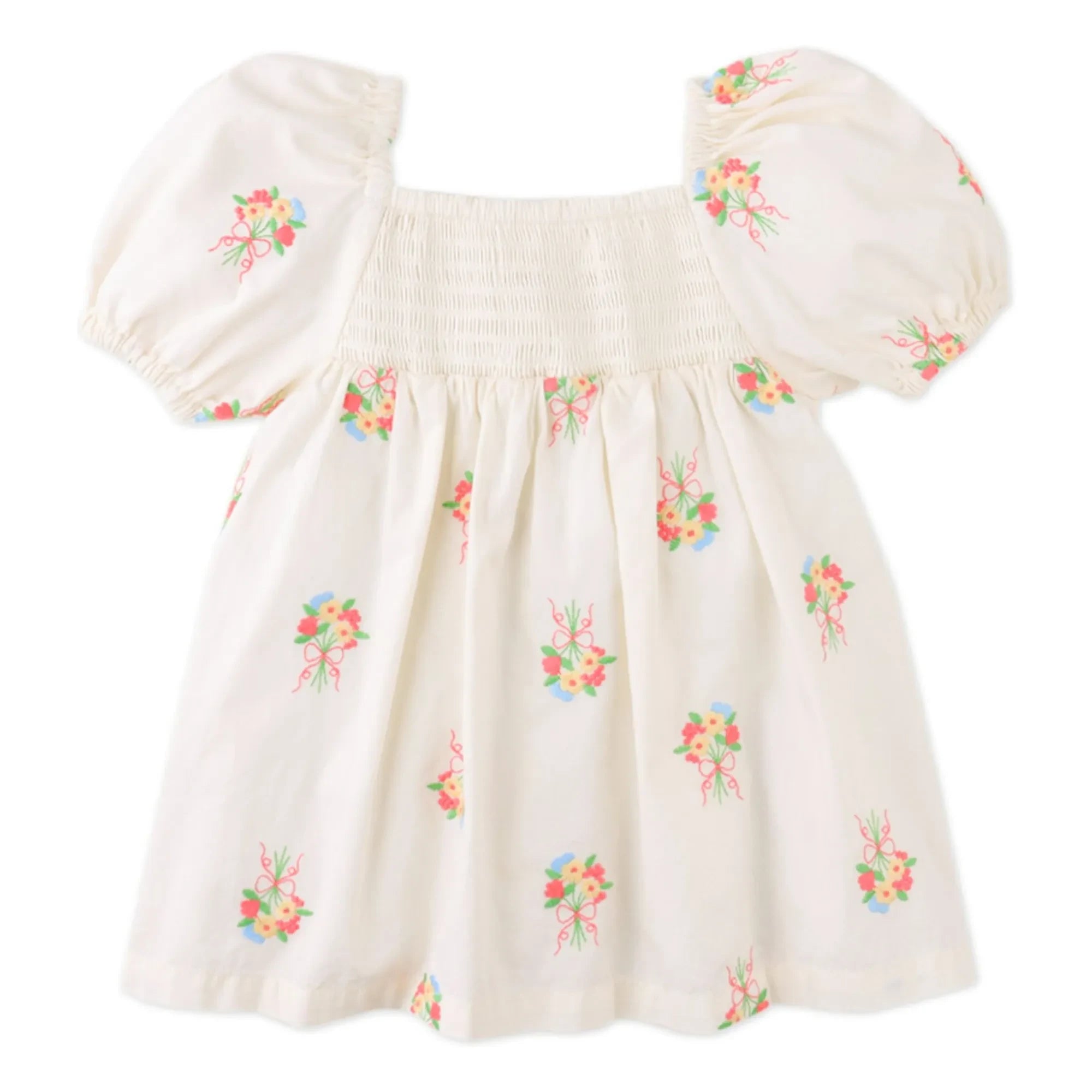 Gingersnaps - Gigi Embroidered Dress | White