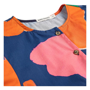 Bobo Choses - Floral Color Organic Cotton Blouse | Pink