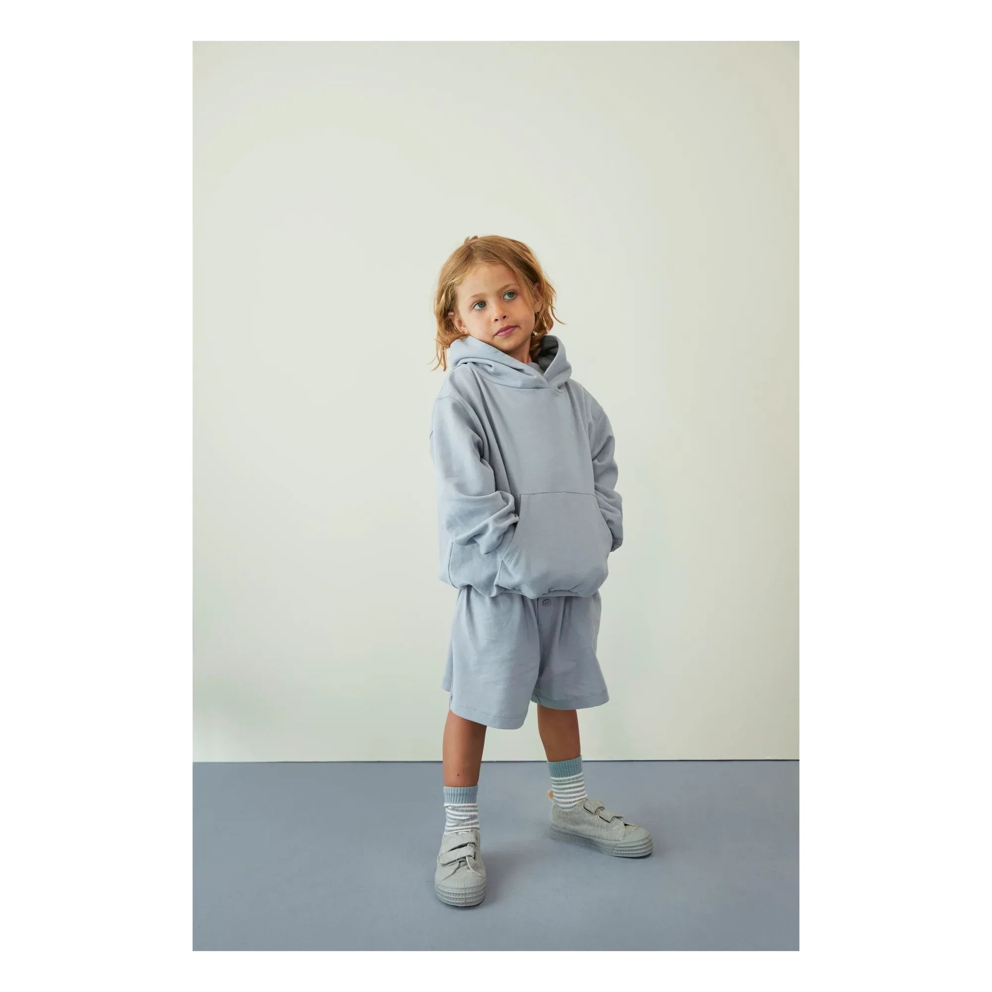 Gray Label - Organic Cotton Sweatshirt | Ice Blue