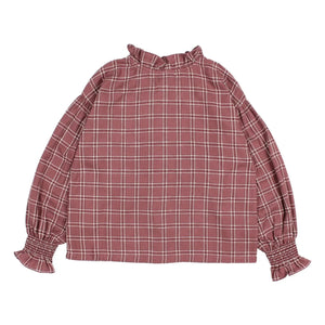 Búho - Tartan Bluz | Bordo