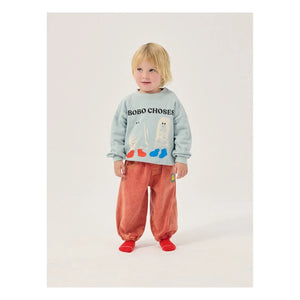 Bobo Choses - Sweat Ghosts Bobo Choses Organic Cotton Baby | Light Blue