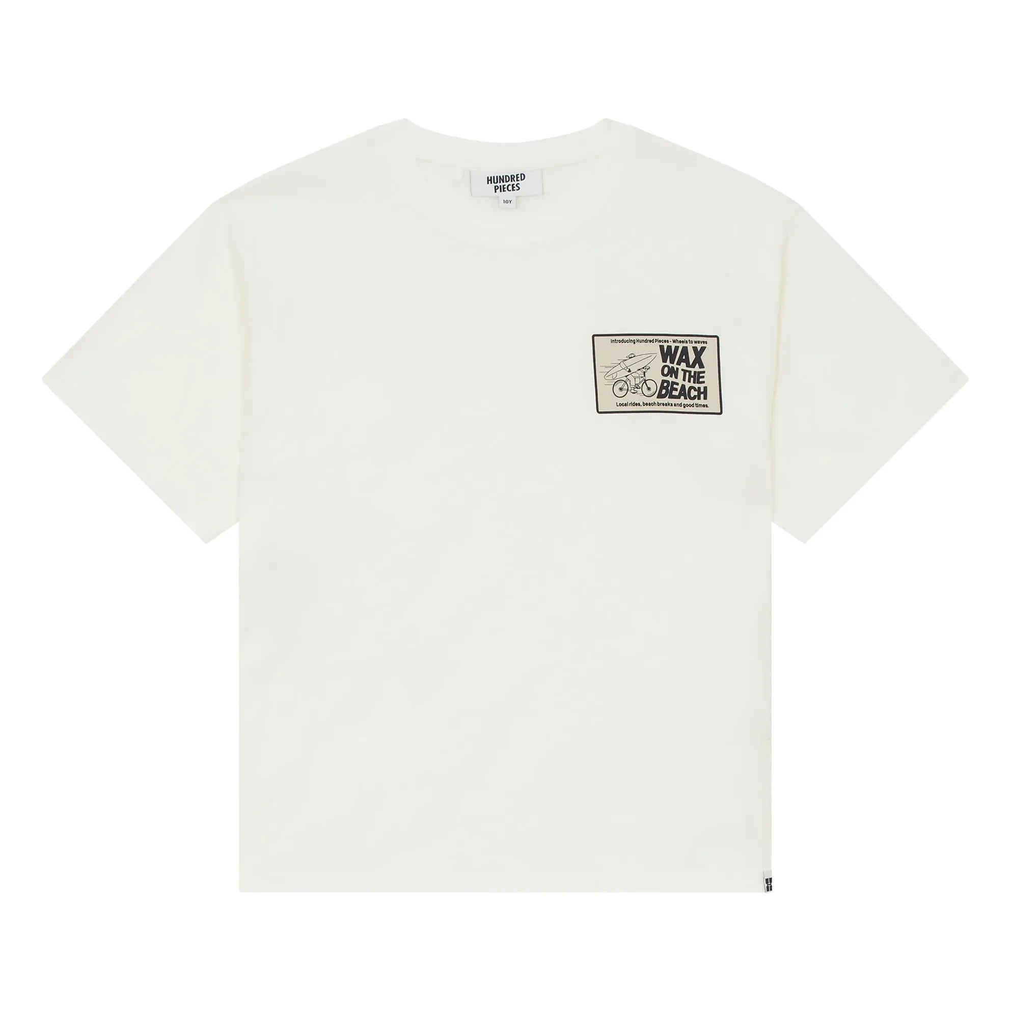 Hundred Pieces - Finn Organic Cotton T-Shirt | White