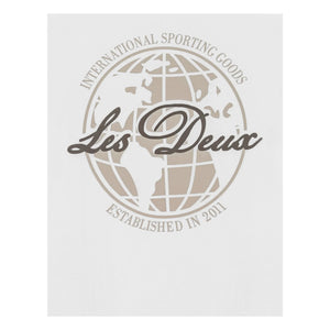 Les Deux - Globe Les Deux T-shirt Organic cotton | White