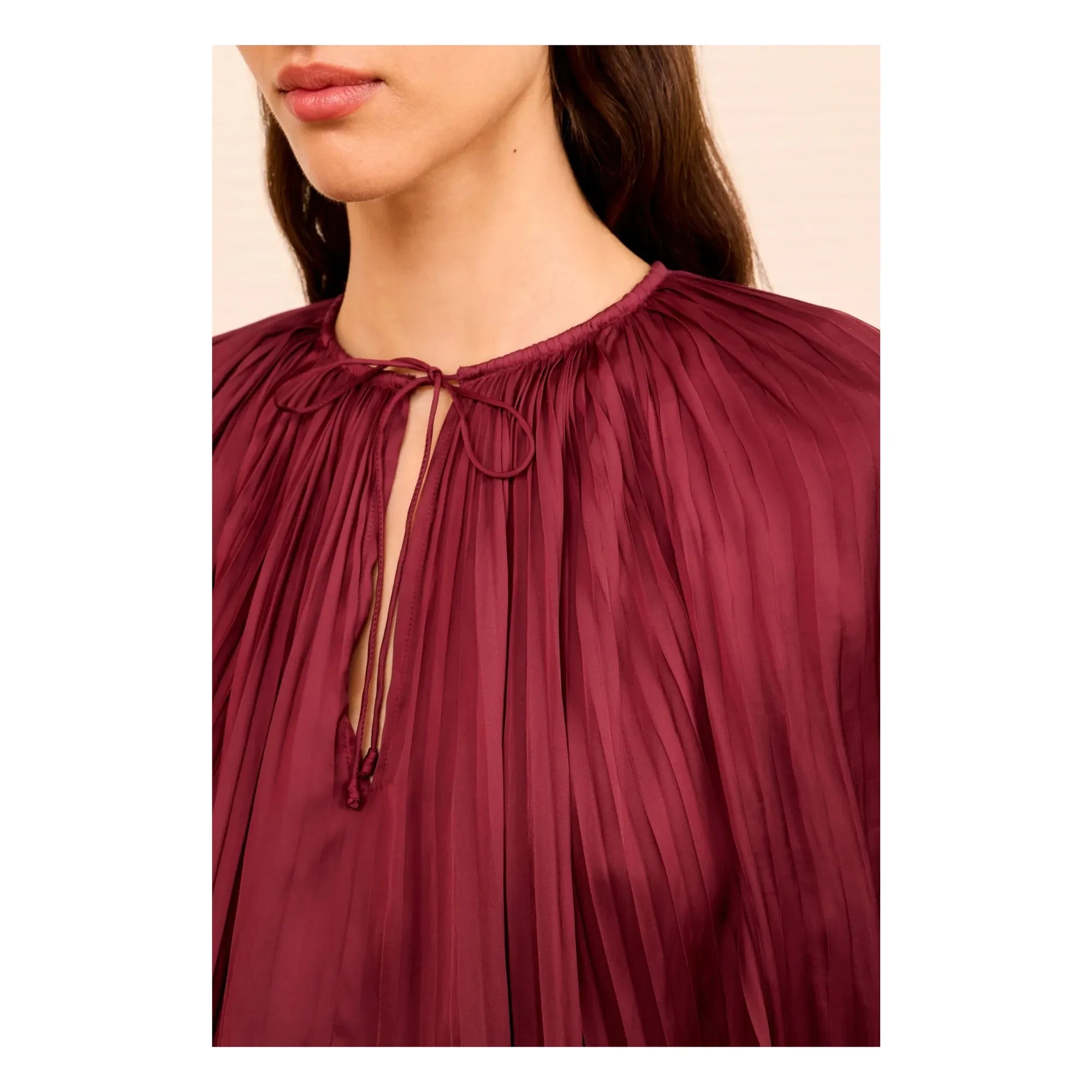 Ulla Johnson - Electra Blouse | Burgundy