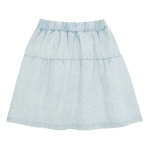 The Campamento - Denim Skirt | Light Blue