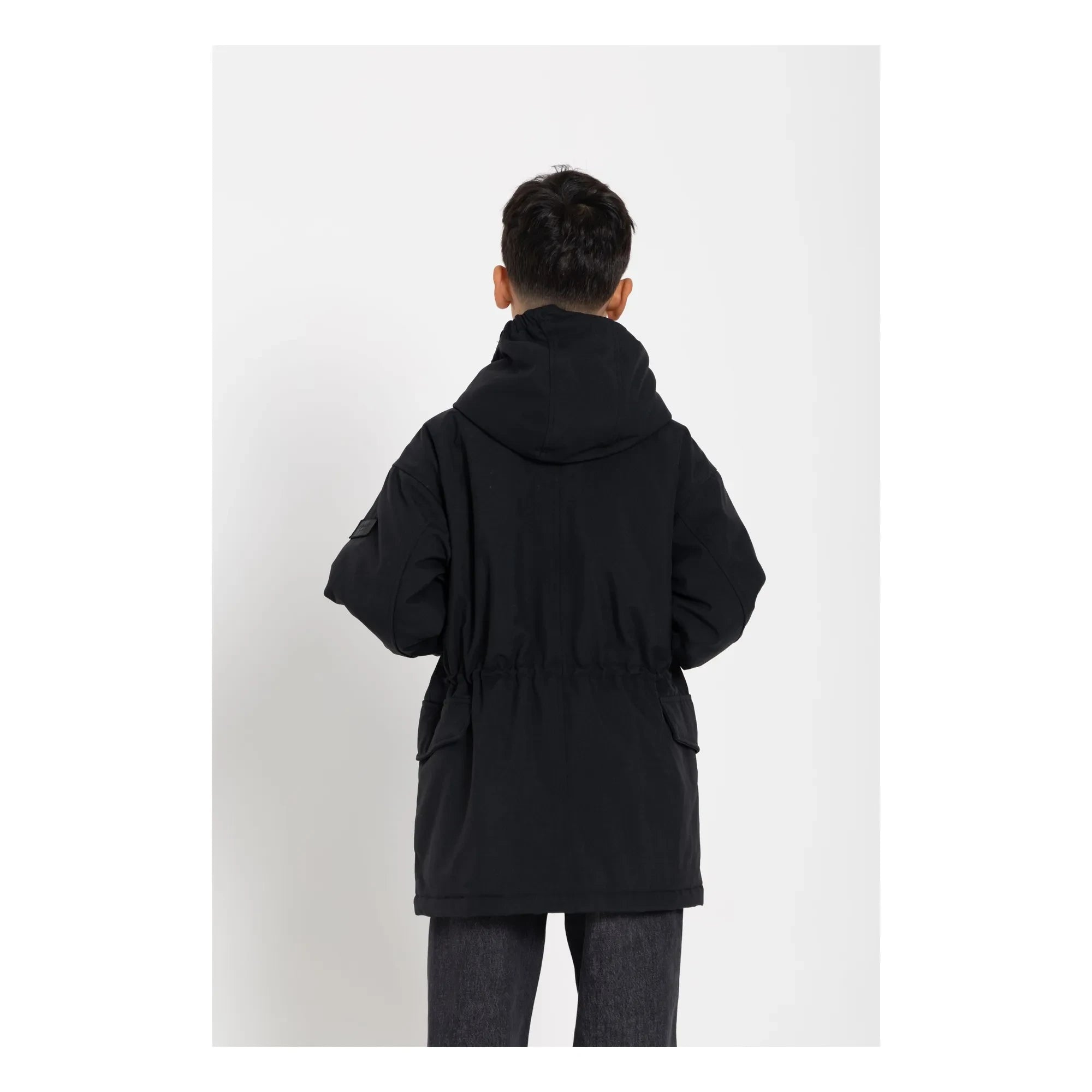 Finger in the Nose - Oden Quilted Lined Parka | Black