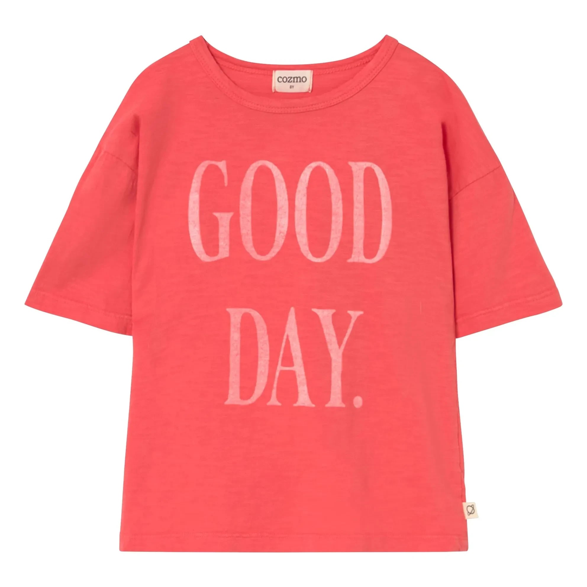 Cozmo - Jon Good Day Tişört | Kırmızı