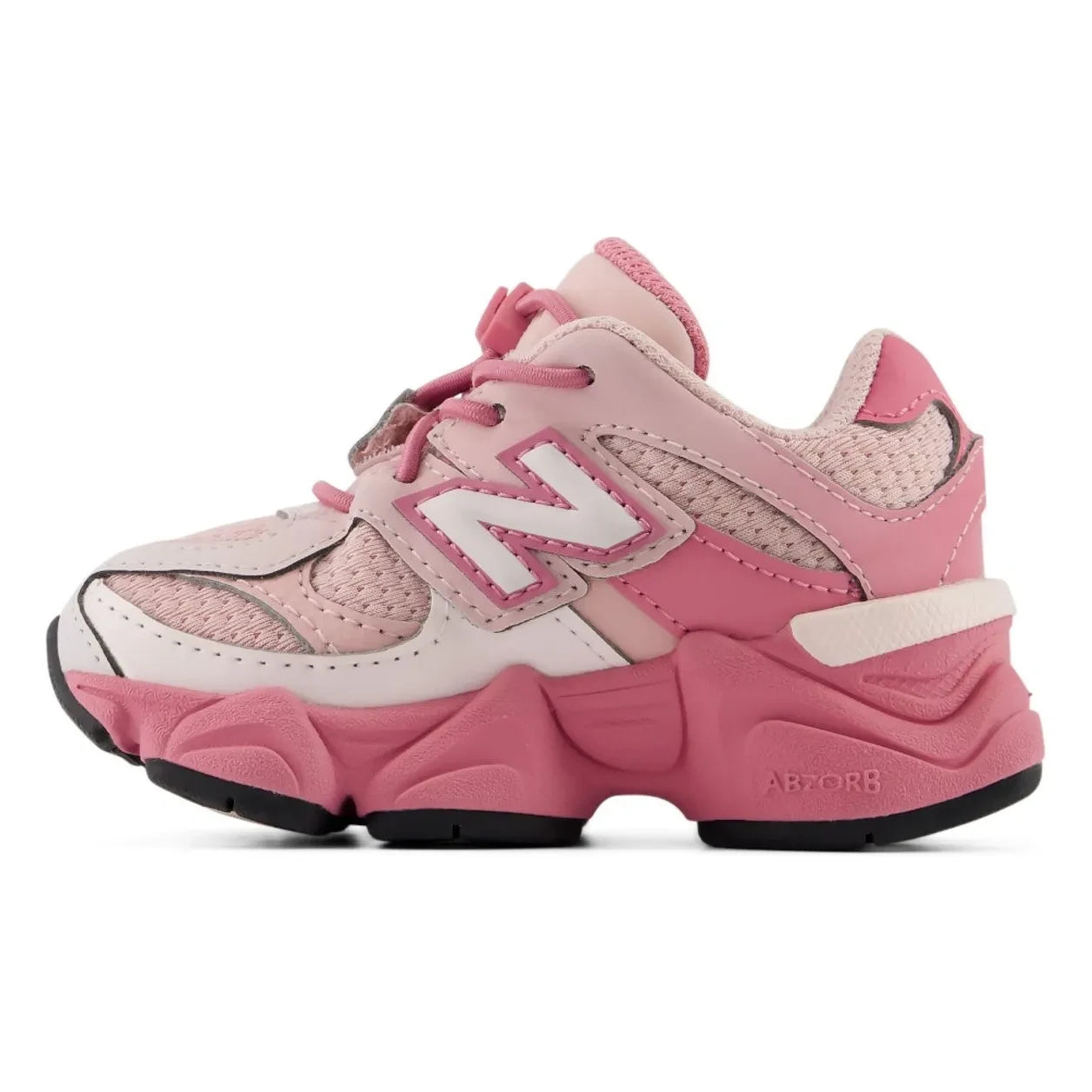 New Balance - Elasticated Dantelli Sneakers 9060 | Pembe