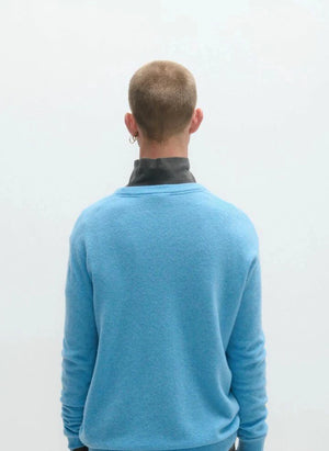 American Vintage - Raxow Wool Sweater | Speckled Blue