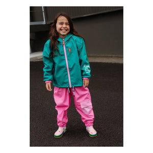 Hello Hossy - Waterproof Jacket | Turquoise