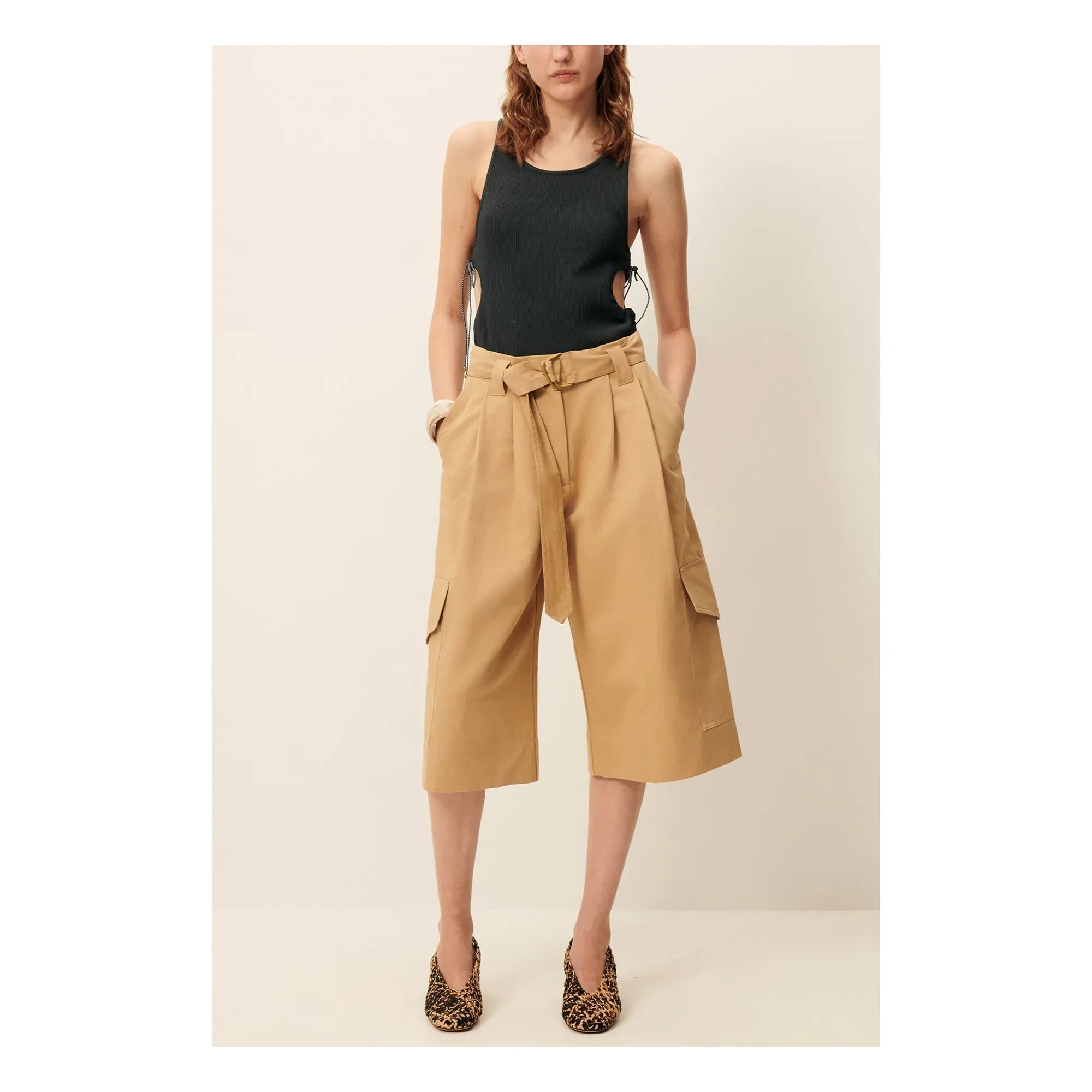 Sessùn - Marco Bermuda Shorts | Beige