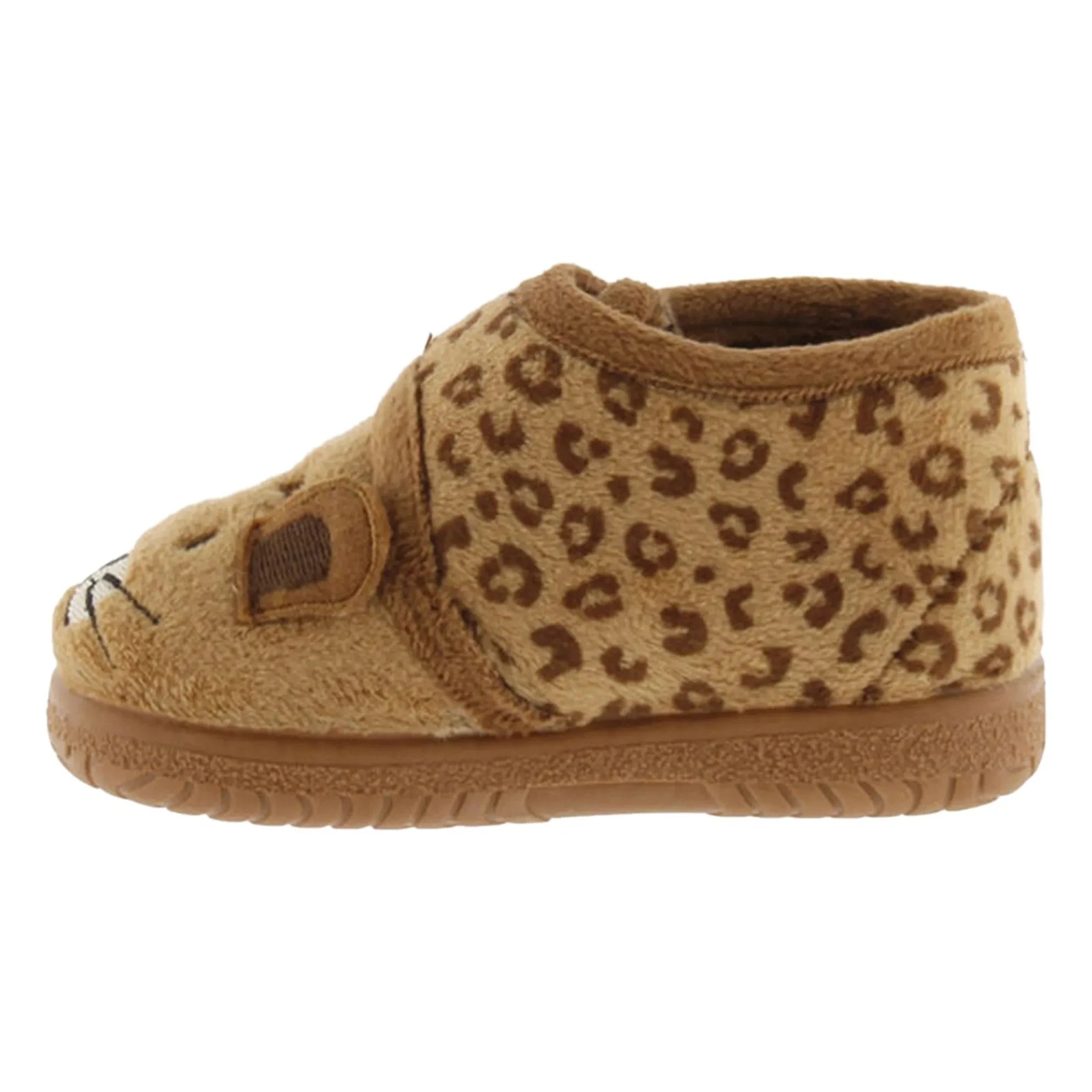 Victoria - Ojalá Leopard Slippers | Camel
