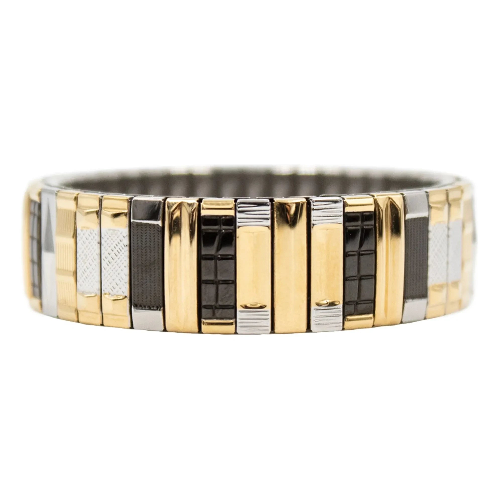Sigal - SIG 14 Bracelet | Black/Gold/Silver