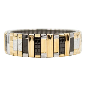 Sigal - SIG 14 Bracelet | Black/Gold/Silver