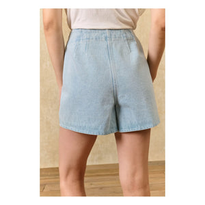 Louise Misha - Myrta Cotton Skirt | Blue