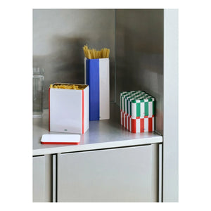 Hay - Tin Storage Box | Red