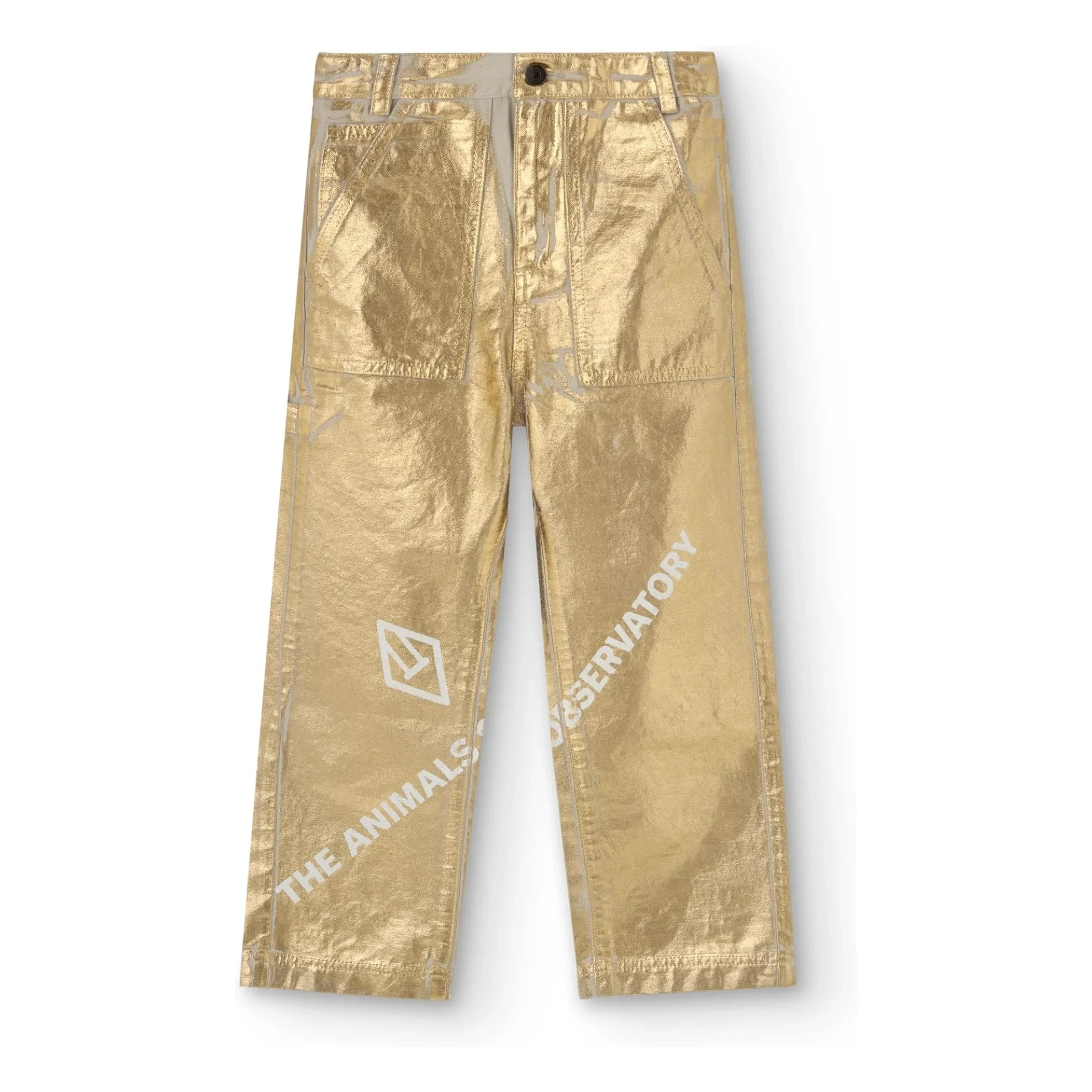 The Animals Observatory - Shiny Condor Pants | Gold