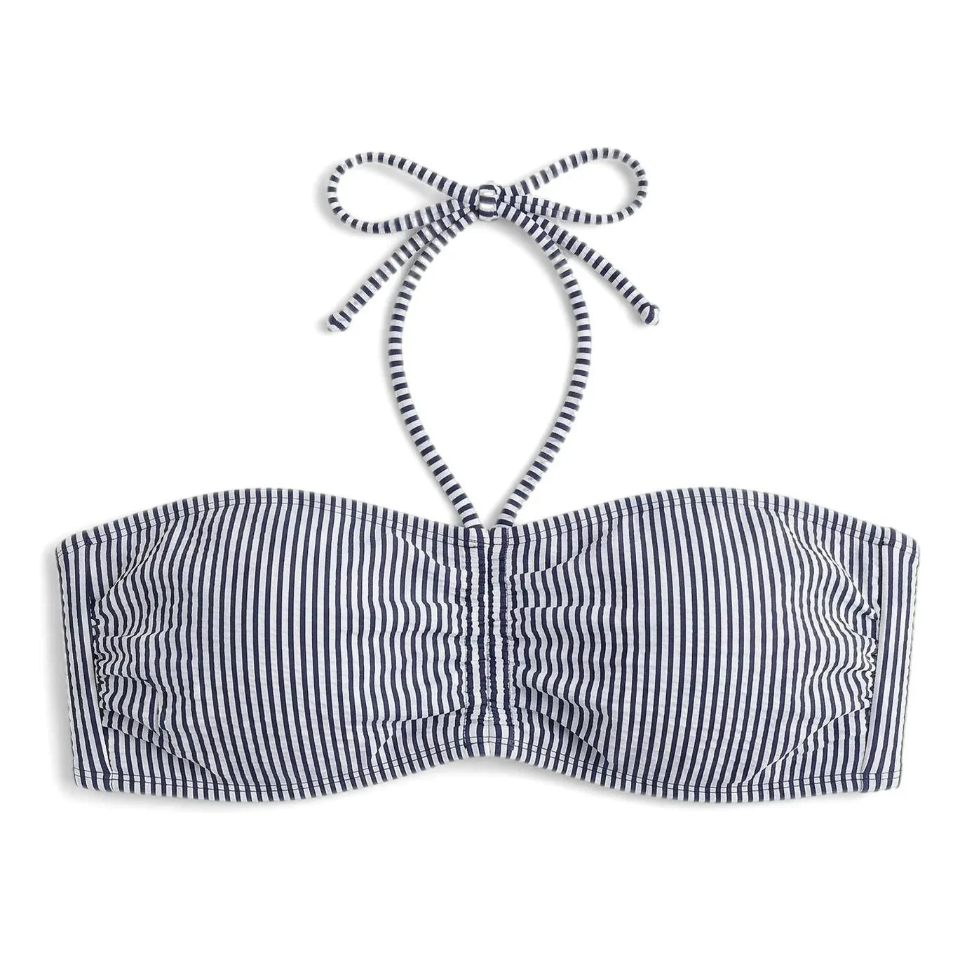 Smallable Woman - Striped Abbie Swimsuit Top | Navy Blue
