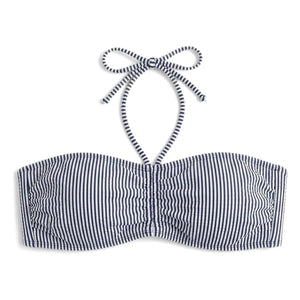 Smallable Woman - Striped Abbie Swimsuit Top | Navy Blue