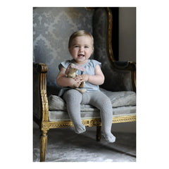 GOBABYGO - Non-slip tights with knee and foot grips | Gray