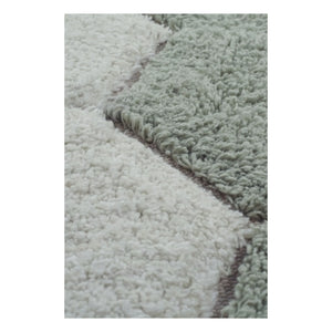 Lorena Canals - Honeycomb Round Rug | Gray Blue