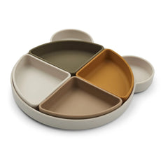 Liewood - Arne Silicone Divided Plates