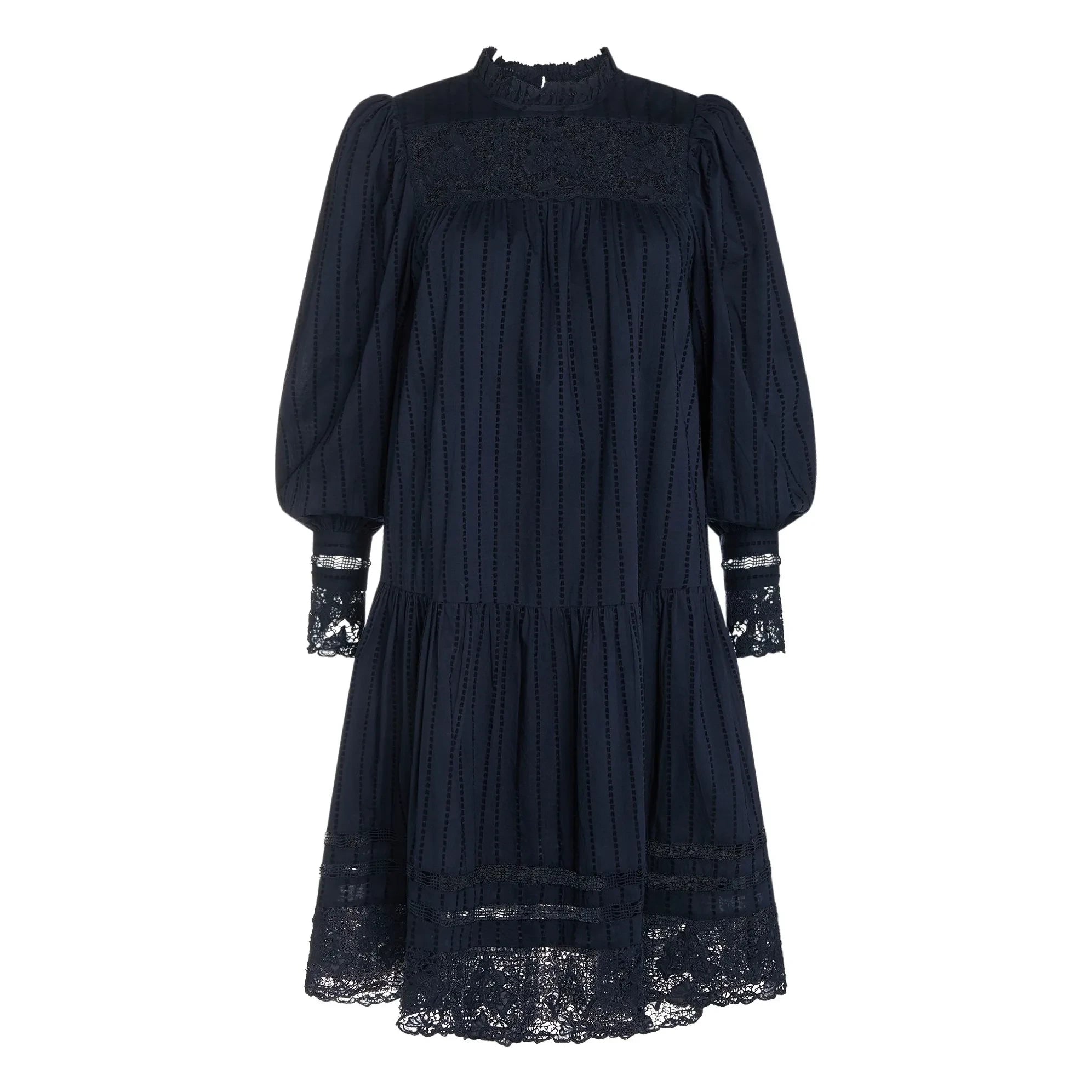 Ulla Johnson - Colette elbise | Gece mavisi