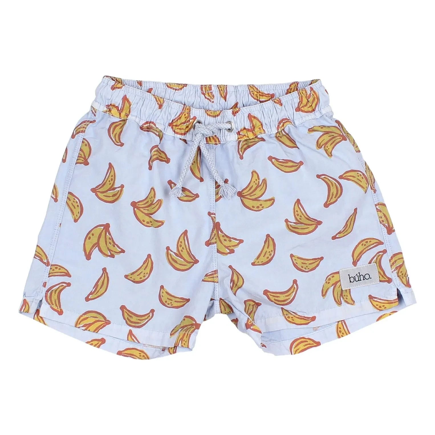Búho - Banana Poplin Organic Cotton Swimsuit Shorts | Ice Blue