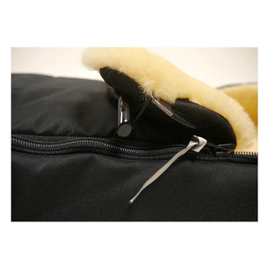 Kaiser - Premium Sheepskin Footmuff | Black