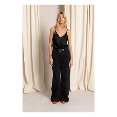 Smallable Woman - Paris Wide Leg Trousers | Black