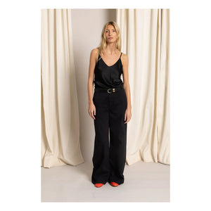 Smallable Woman - Paris Wide Leg Trousers | Black
