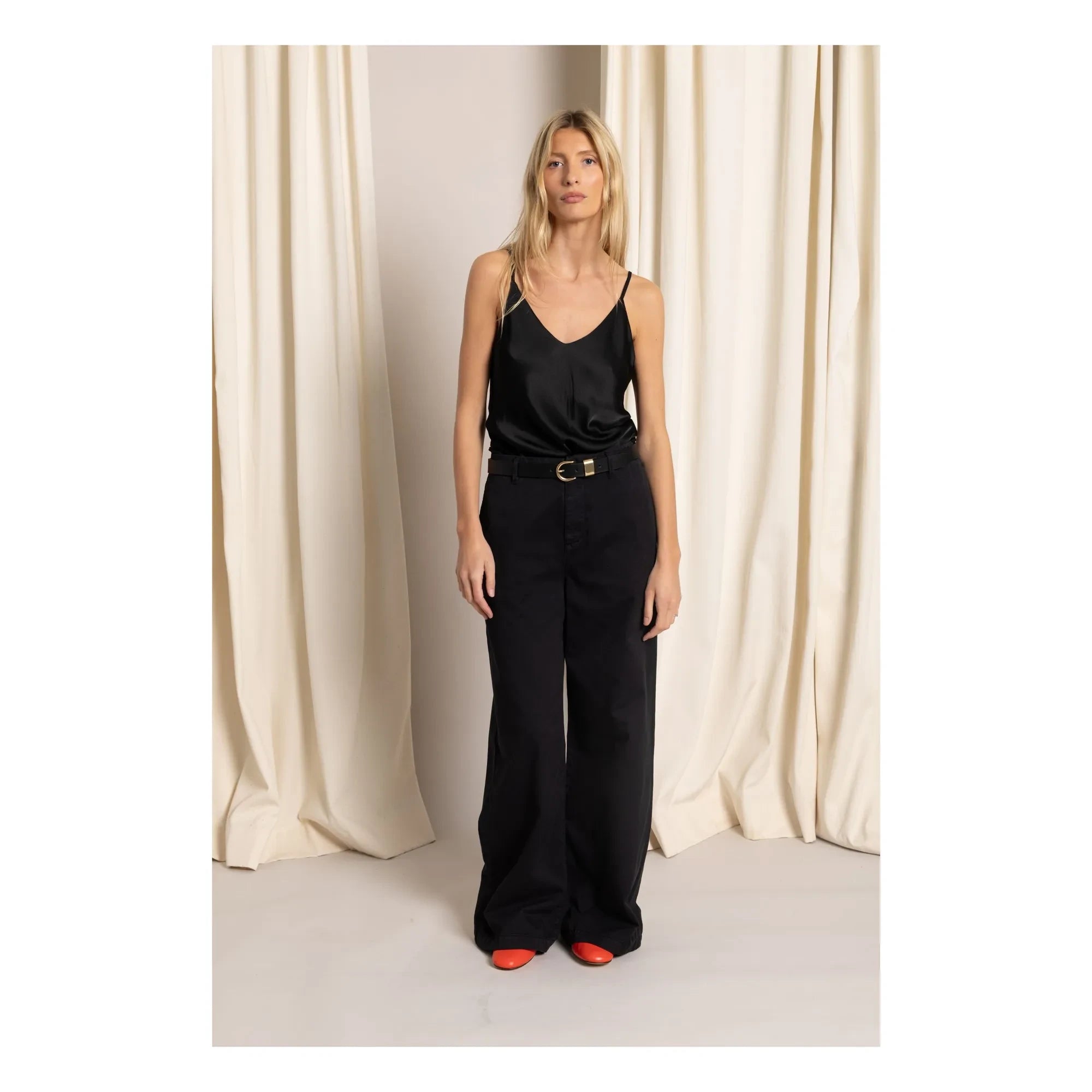 Smallable Woman - Paris Wide Leg Trousers | Black