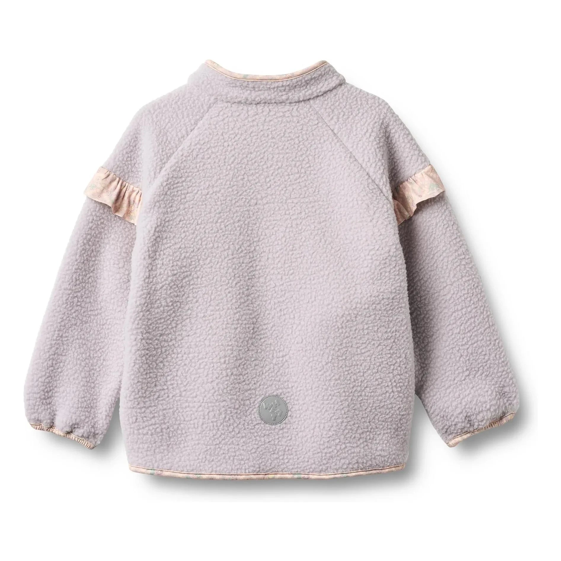 Wheat - Ellena Recycled Fiber Sherpa Jacket | Lavender
