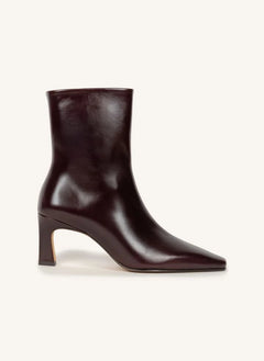 Bobbies - Emilie Leather Boot | Burgundy