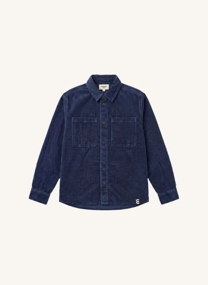 Finger in the nose - Enara Denim Shirt | Navy